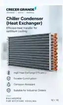 Condenser / heat-exchanger component
