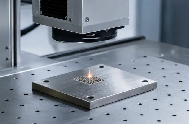 Representative laser marking process