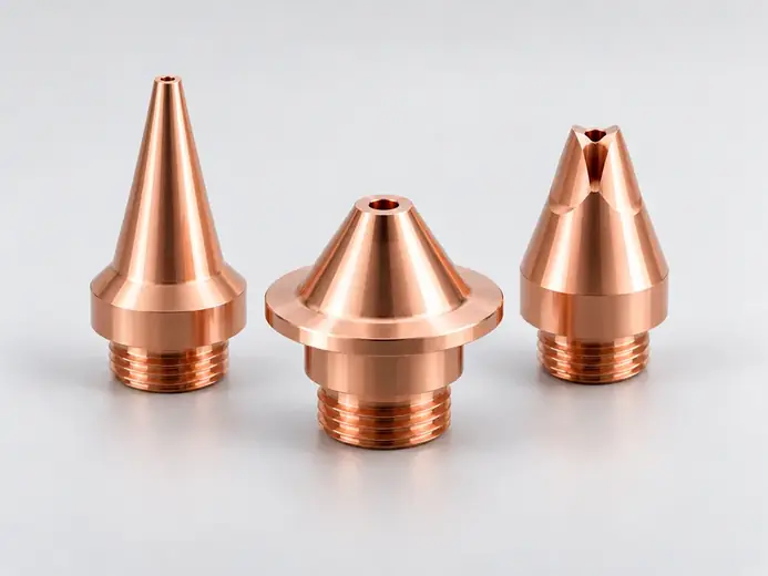 High-speed / application-specific laser nozzles