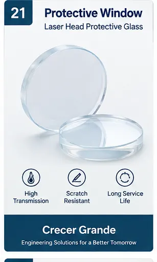 Protective window Ø27.9 × 4.1 mm — common reference size