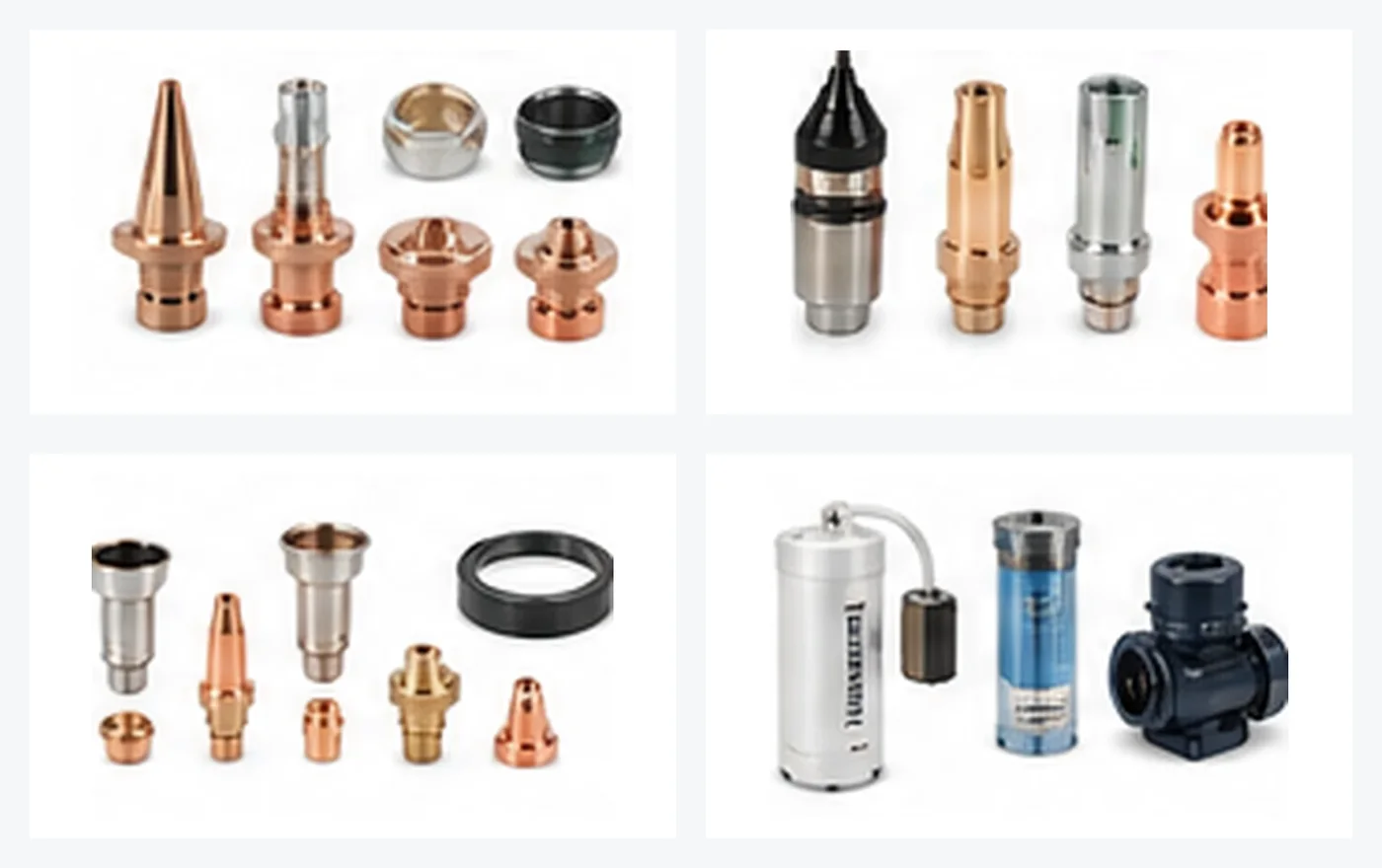Representative industrial laser consumables and chiller spares
